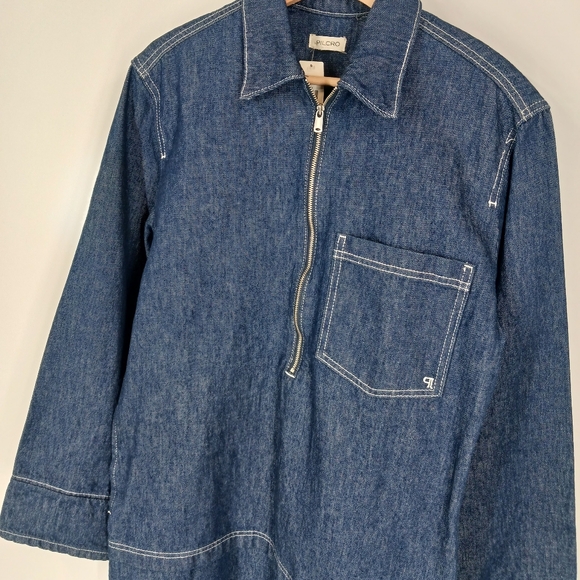 Pilcro Denim Mini Shift Dress - Picture 3 of 6